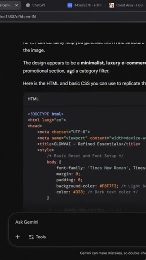 Sardhar Musthafa on Instagram: "Guys 2x pettanu try to re-watch if ardhamkakapothe and ledhu slow version kavali ante DM cheyandhi personal ga send cheystha hope you will understand.... ------------ Explanation here :- 1.open any browser (i prefer brave ) 2.then open emergent or createanything 3.then create your own project in that particular website 4.after making every changes and updates open preview of your website 5.take screenshots 6.open google's gemini or openAI's chatGPT (i prefer gemin