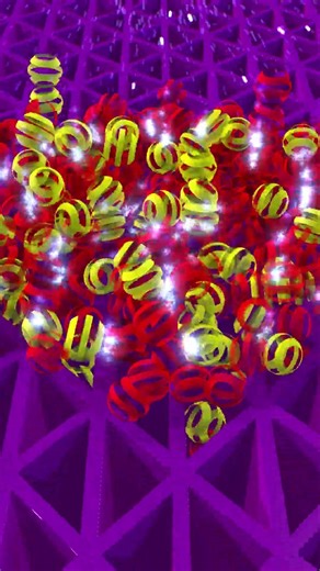 Oddly Satisfying 3D Animation Loop | Relaxing Abstract Motion #shorts