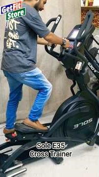 Sole E35 Cross Trainer - elliptical #fitness #machine #trainer #jogging #running #manual #treadmill