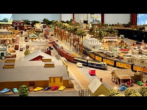 Beautiful Private HO Scale Model Railroad Layout