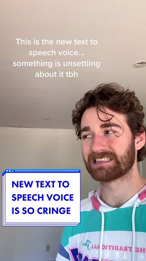 The new text to speech voice is so cringe 😭😭 how do you feel?? #yikes #voice #new