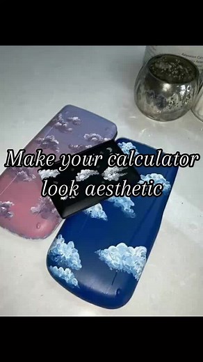 Calculator Painting Ideas and Aesthetic Designs
