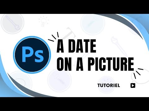 How to Photoshop a Date on a Picture on iPhone