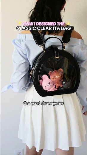 How I designed the Classic Clear Ita Bag