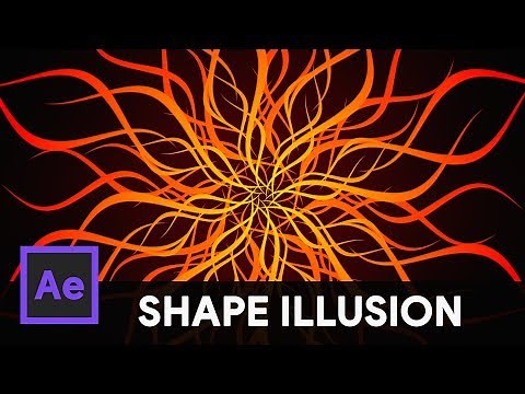 Looping Shape Illusion - After Effects Tutorial