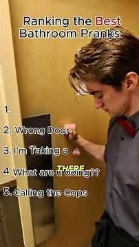Ranking best Bathroom Pranks 🤣🤣 #banku