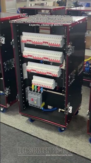 Robot Production Line — Assemble LED Power Cabinets