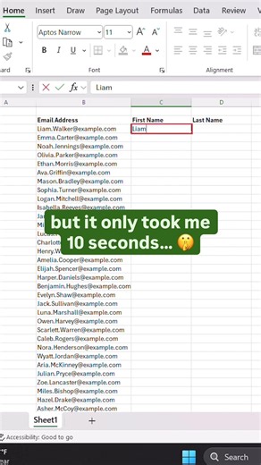 Your boss: “Can you quickly extract names from 10,000 emails?”