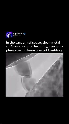 Cold Welding in Space ⛓️‍💥