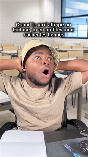 Qui a déjà triché ici ? 🤣🤣 #mauricestv #humour
