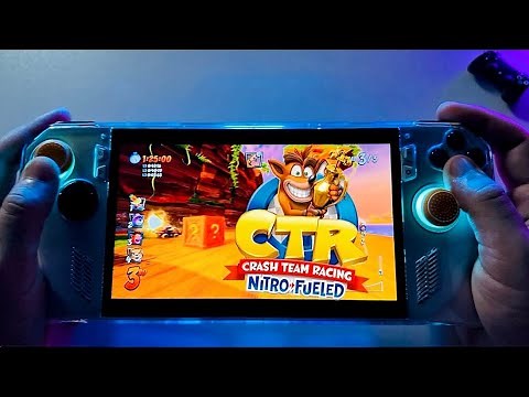 Crash Team Racing Nitro-Fueled Asus Rog Ally Gameplay