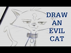 Learn to Draw A Cat Cartoon
