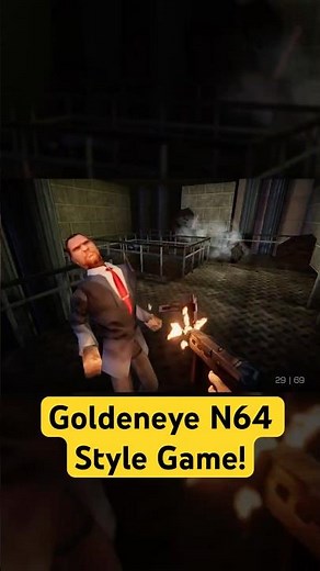 This feels so much like classic GoldenEye N64 (Agent 64: Spies Never Die)