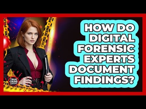 How Do Digital Forensic Experts Document Findings?