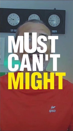 How to guess in English. Modal verbs of Deduction. Must, Can't, May/ Might.