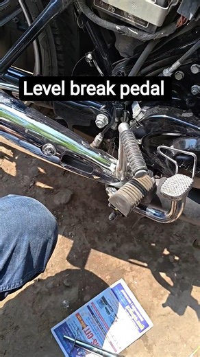 Hero splendor bs6 level break pedal | bike break pedal repairing