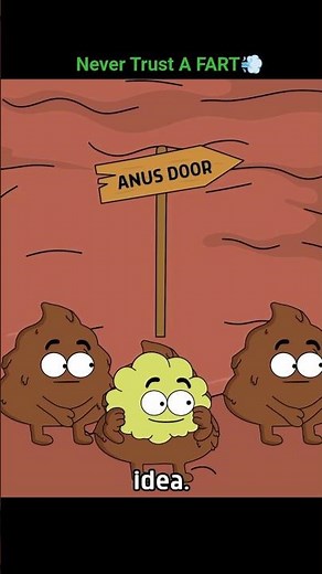 what's happening inside your body During Diarrhea #animation #anime #health #diarrhoea #fart #sus