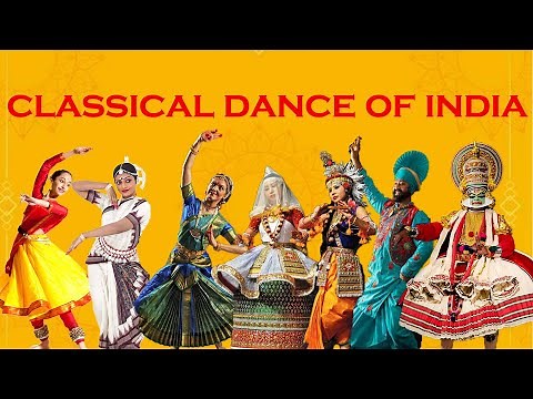 Classical dance of India. (Top 10 classical dance of India). Indian folk dance.