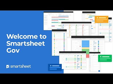 Welcome to Smartsheet Gov