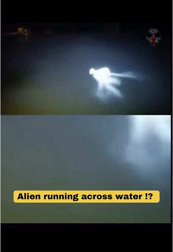 エイリアンが水上を走る！