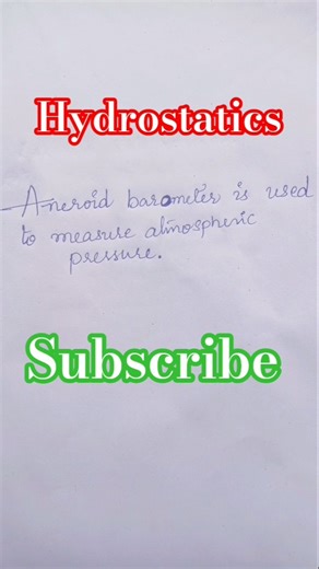 Hydrostatics#explorephysics #physics #physicsconcepts