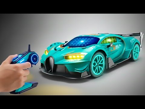 RC Car Unboxing: Bugatti, Transport Trucks & Jumping Tiger (Full Test & Review)