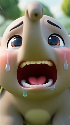 Big Elephant Crying #elephant #elephantvideo #Elephant #aivideo