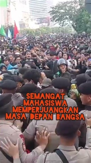 perjuangan demi masa depan bangsa #bangsa #indonesia #perjuangan #mahasiswademo #demirakyat #info