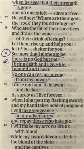 Verse of the Day 98 (Deut, 32:39) #verseoftheday #bibleverse #christian #jesus #god #judgment