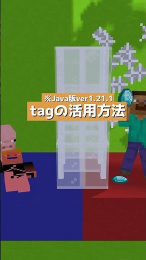 tagコマンドを使って差別化をしよう！【コマンド】