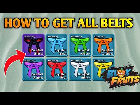 How To Get All Belts In Blox Fruits | Complete Belt Guide