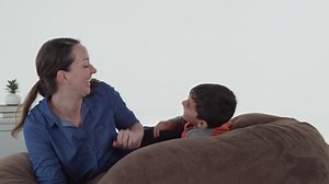 Watch Comfy Sacks Memory Foam Bean Bag Chair on Amazon Live