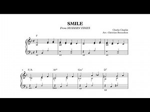 Chaplin - Smile - Piano