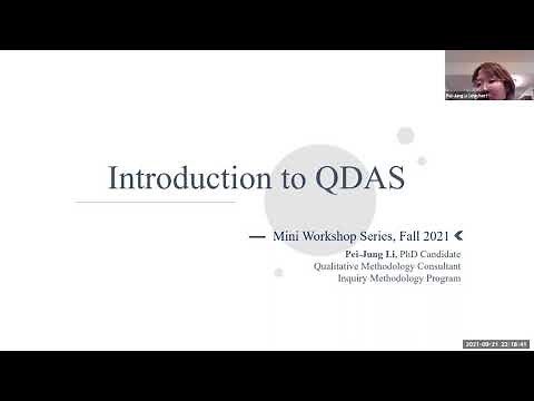 Introduction to QDAS