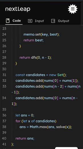Maximum Number of Operations with Equal Score | JavaScript Coding Problem Explained with Solution