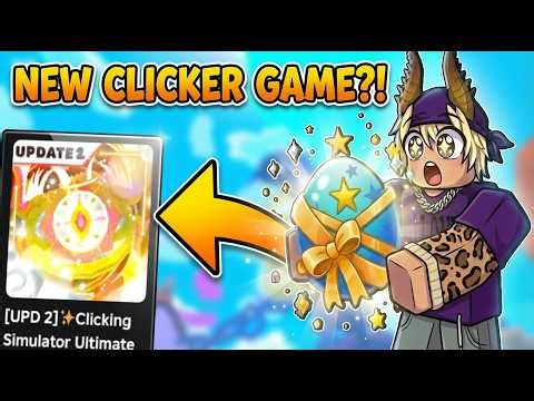 I FOUND this INSANE NEW CLICKER GAME and BECAME THE BEST on CLICKING SIMULATOR ULTIMATE!