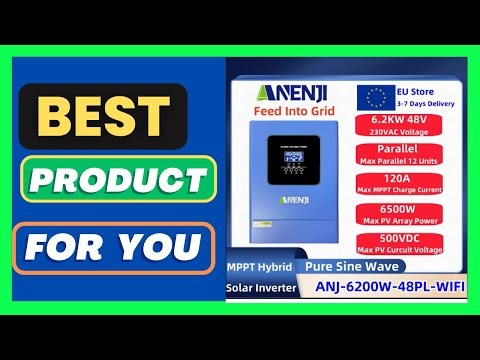 ANENJI 6.2KW Parallel Hybrid Solar Inverter