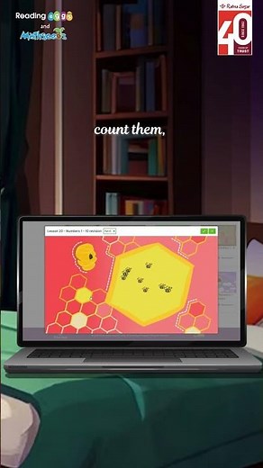 Reading Eggs and Mathseeds – Counting Bees | Ratna Sagar