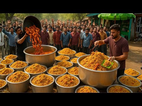 Ultimate Indian Biryani Compilation | Street Biryani Craze Across India | Tastie