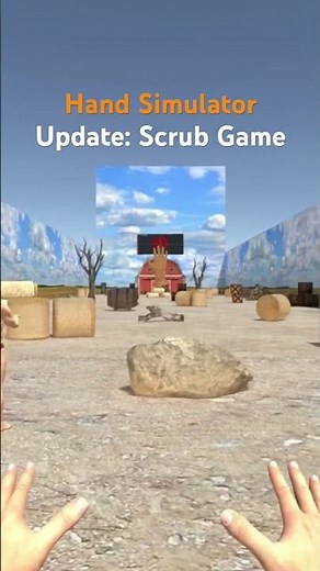Scrub Game – new mode in Hand Simulator! Only one survives.#HandSimulator #squidgame
