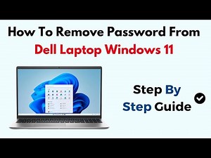 How To Remove Password From Dell Laptop Windows 11