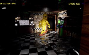 Spring Locked At Fredbear's(Night 1轻松通过）