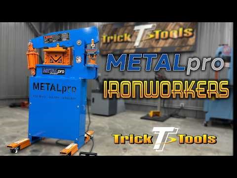 MetalPro Ironworkers Showcase - at Trick-Tools.com #metalfab #metalfabrication #metalworkingtools