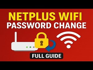 Netplus WiFi Password Change Kaise Kare | How to chnage Wifi password | Full Guide 2025