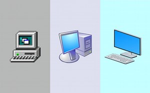 Windows我的电脑图标演变，有你印象深刻的吗？