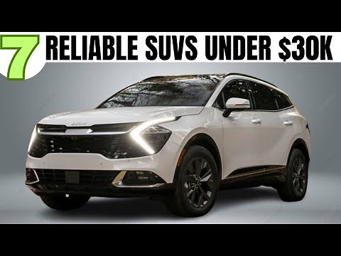Top 7 Reliable SUVs under $30k in 2024 | SUVs to Buy