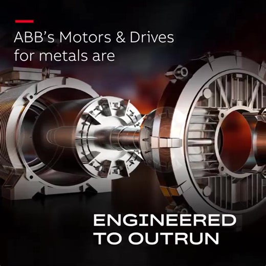 Energy eats up 20% of metal production costs ⚙️ What if you could cut that and lower emissions at the same time? 👀 ABB motors and drives make it possible — helping the metals industry outrun leaner and cleaner. Read this article on the link Bio!🌐 #EnergyEfficiency #MetalsIndustry #ABB #EngineeredToOutrun #fyp