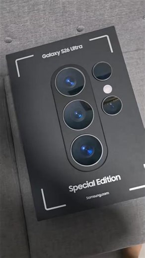 Unboxing the Special Edition of the Samsung Galaxy S26 Ultra 😍🔥