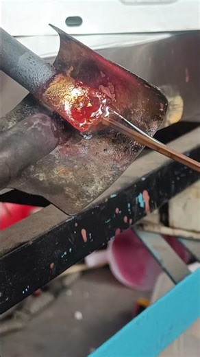 brazing capillary in copper tube