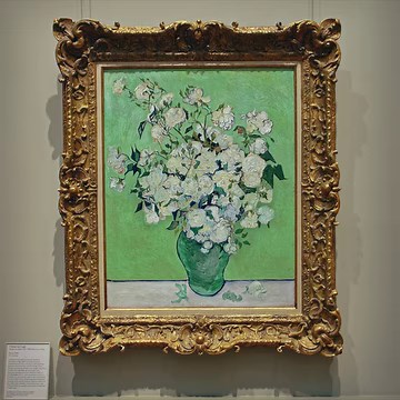 How about a visit to The Met—even if you can't visit The Met? ⁣ ⁣ Wherever you are, take a trip to the Museum virtually through The Met Unframed, created using Verizon technology. Roam digital galleries, complete challenges, and even "borrow" artworks in AR. 📲 Visit TheMetUnframed.com on your mobile device to start exploring. P.S. What work did you take out on loan? Show us! Tag #TheMetUnframed ⁣ 🎨 Vincent van Gogh (Dutch, 1853–1890). Roses, 1890. | The Metropolitan Museum of Art, New York